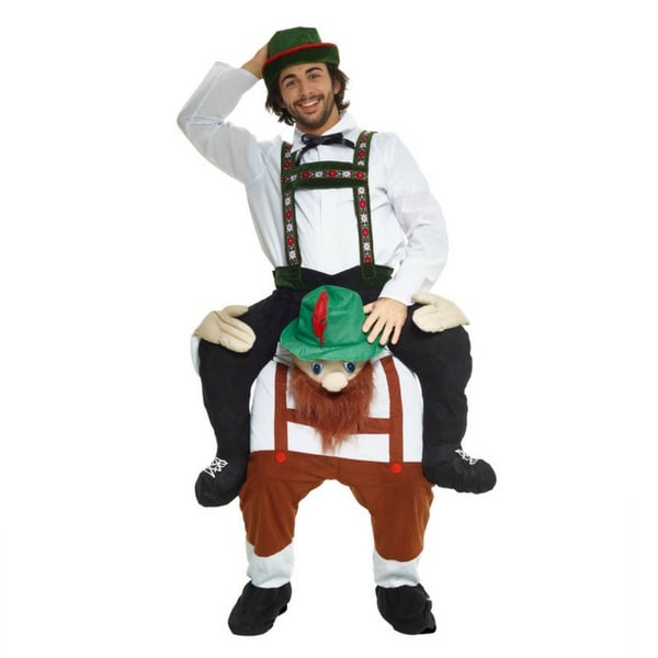 Bearded Bavarian Piggyback Costume
