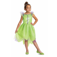 Kids Disney Tinkerbell Peter Pan Fairy Classic Costume Official