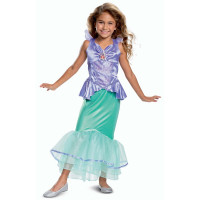 Kids Disney Ariel Little Mermaid Deluxe Costume Official