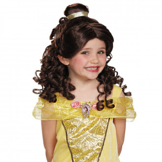 Kids Disney Princess Belle Costume Wig