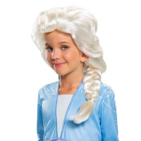 Kids Disney Princess Elsa Frozen Costume Wig