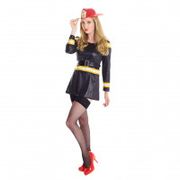 Womens Sexy Firewoman Costume