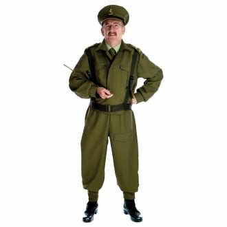 Mens Homeguard Soldier Costume