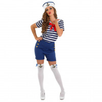 Womens Sassy Sailor Costume