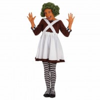 Kids Girl Chocolate Factory Worker Costume