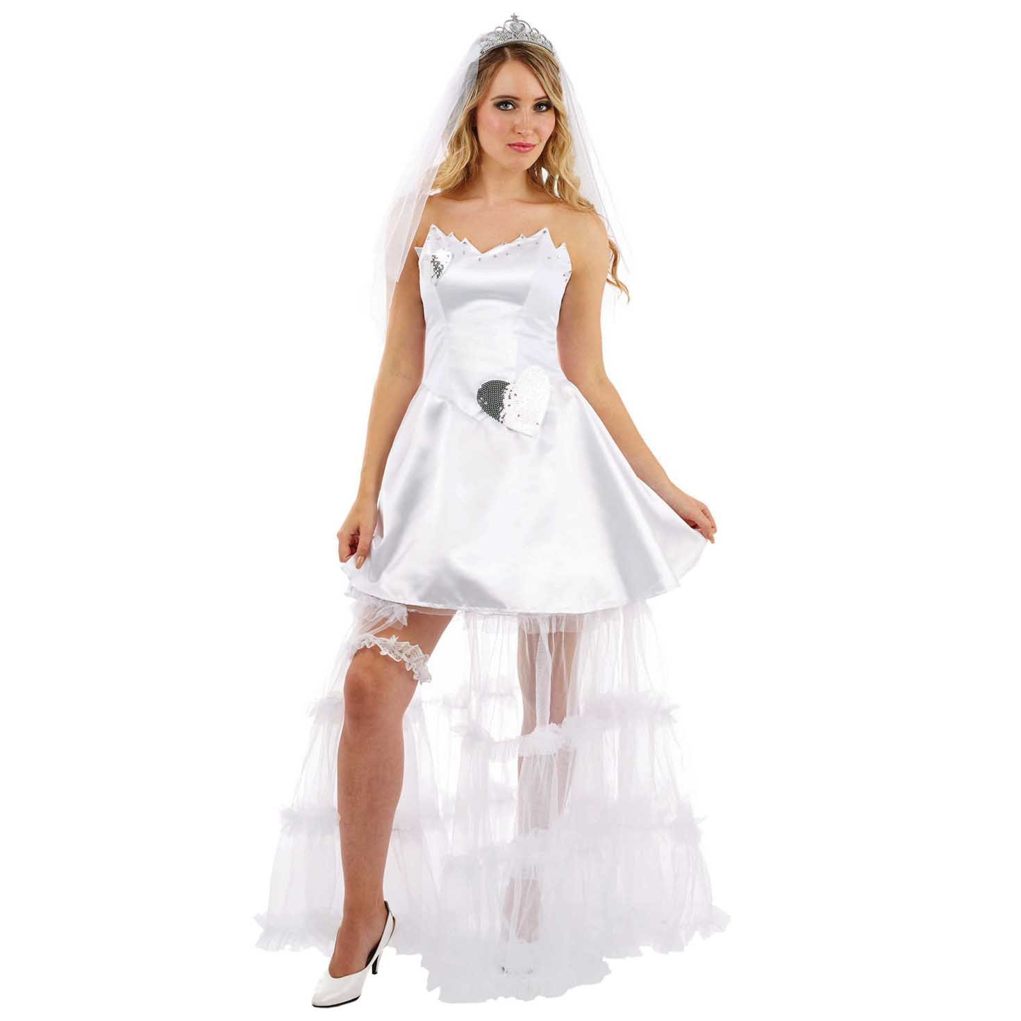 Like A Virgin Bride Costume, Sexy Bride Halloween Costume – 3wishes.com