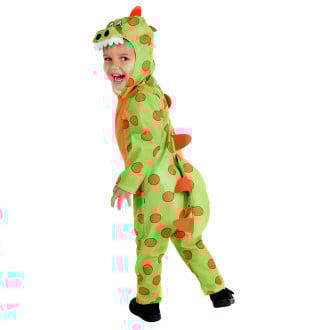 Kids Green Dinosaur Costume