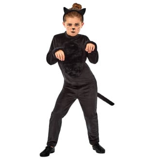 Kids Black Cat Costume