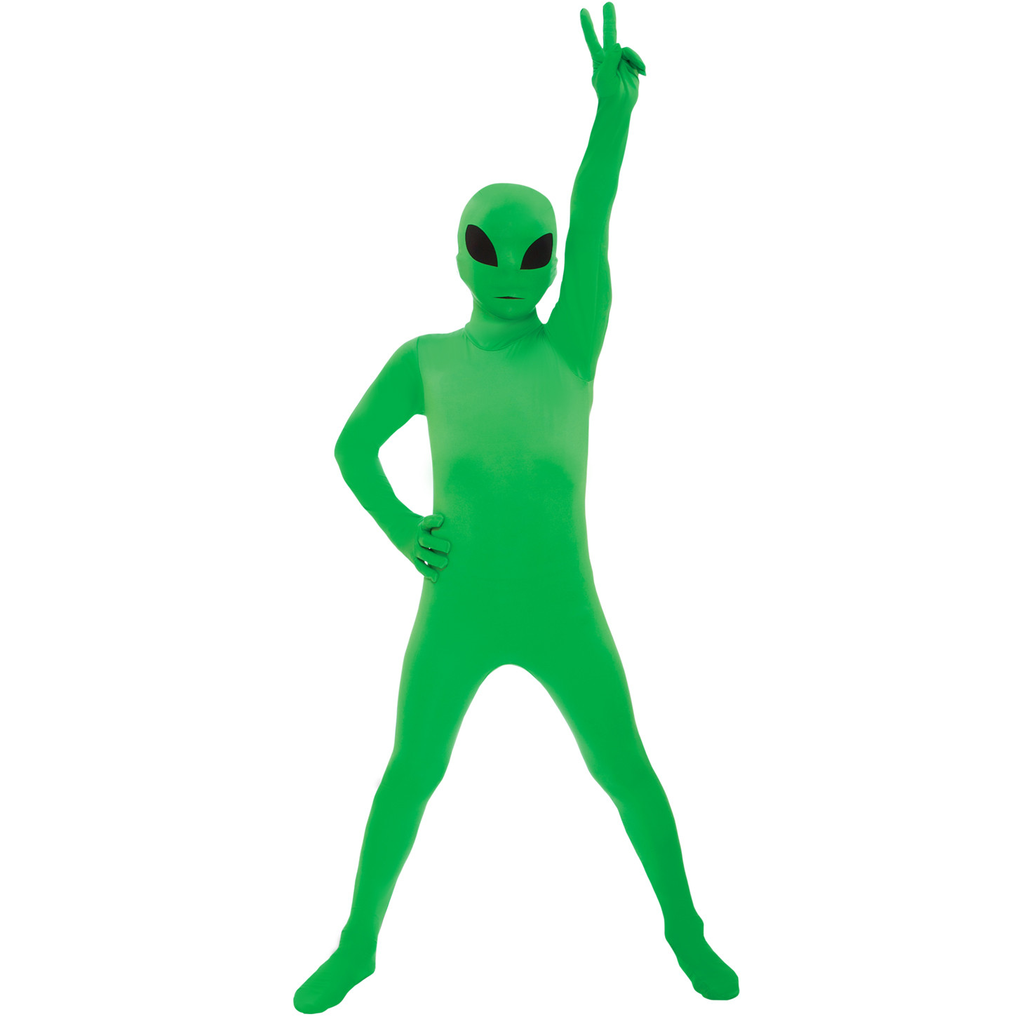 Alien Man Invisible Skin Suit