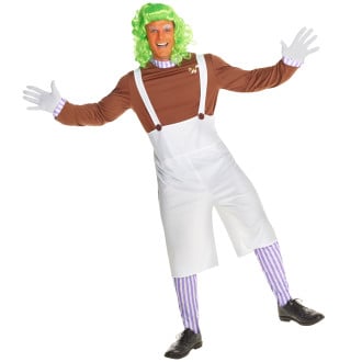 Mens Chocolate Worker Costume