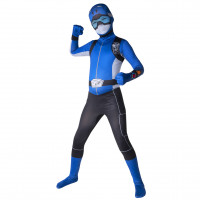 Kids Blue Beast Morpher Power Ranger Morphsuit
