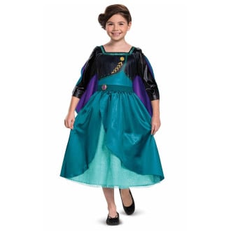 Kids Disney Frozen Queen Anna Classic Costume