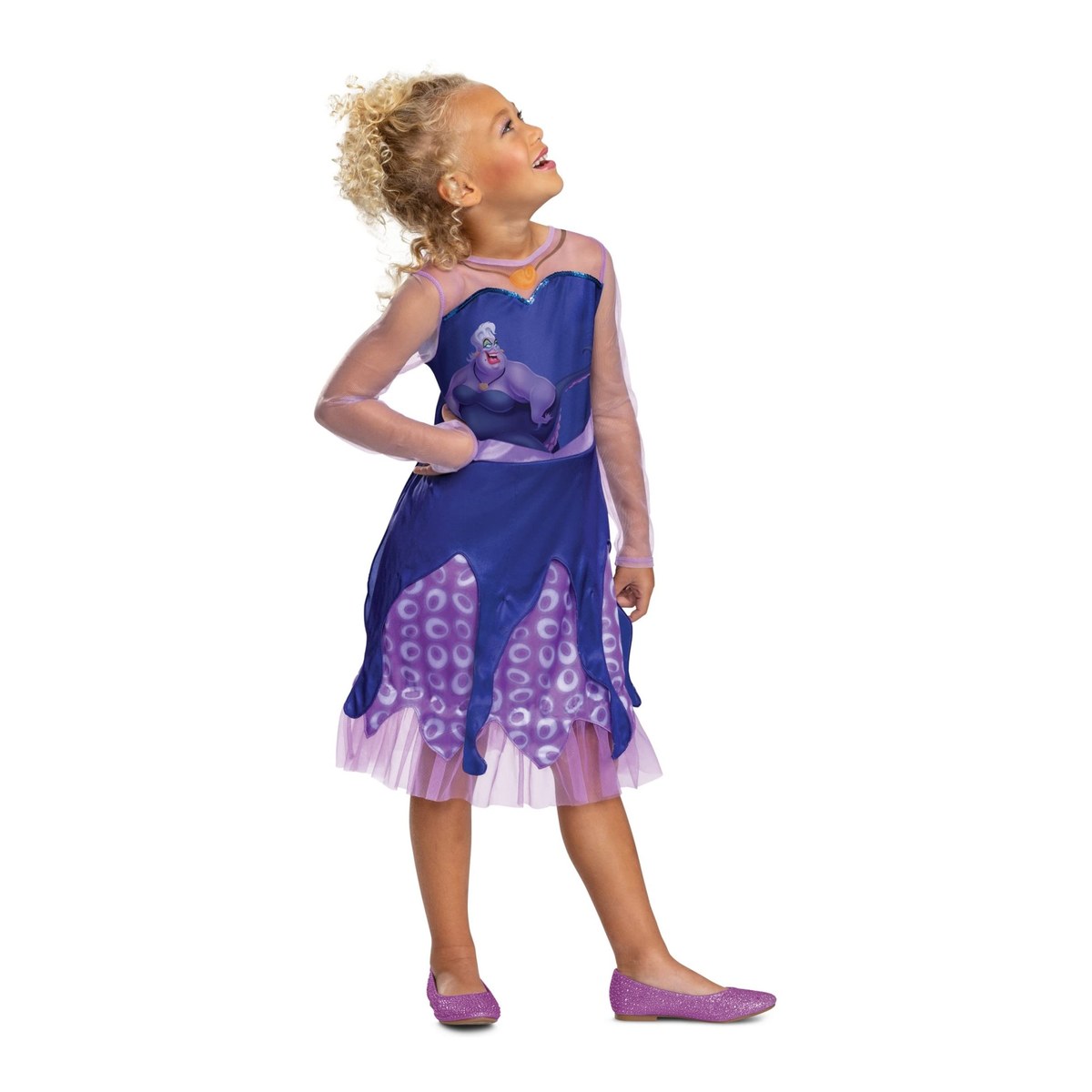 Kids Disney Little Mermaid Ursula Classic Costume