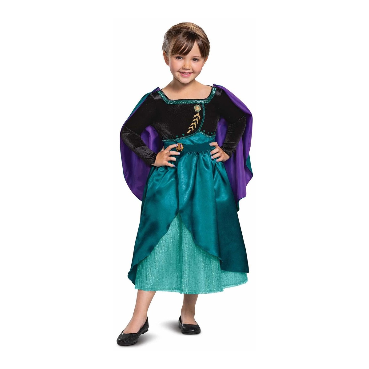 Kids Disney Frozen Queen Anna Deluxe Costume