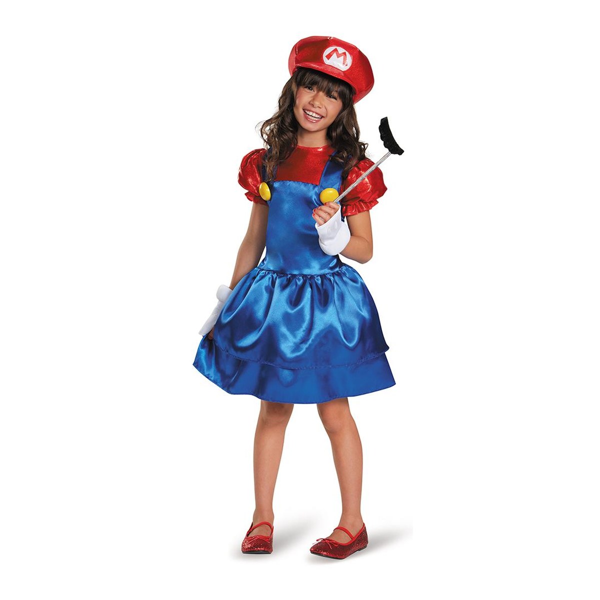 Kids Super Mario Bros Skirt Costume
