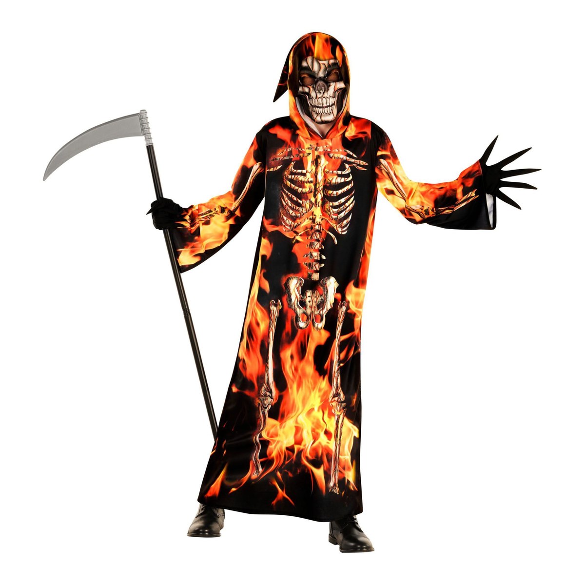 Boys Fire Grim Reaper Costume