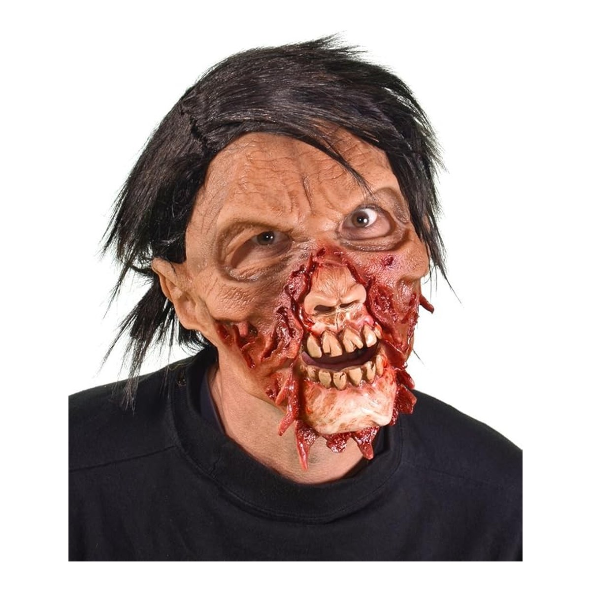 Torn Zombie Latex Mask