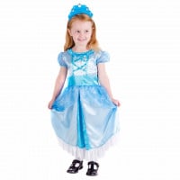 Kids Blue Princess Dress Costume