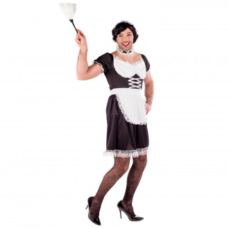 Mens Sexy French Maid Costume