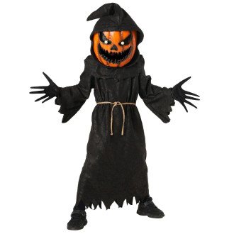 Kids Evil Pumpkin Monster Costume