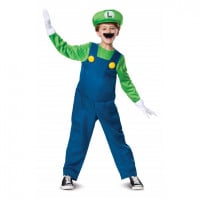 Kids Deluxe Nintendo Super Mario Bros Luigi Costume