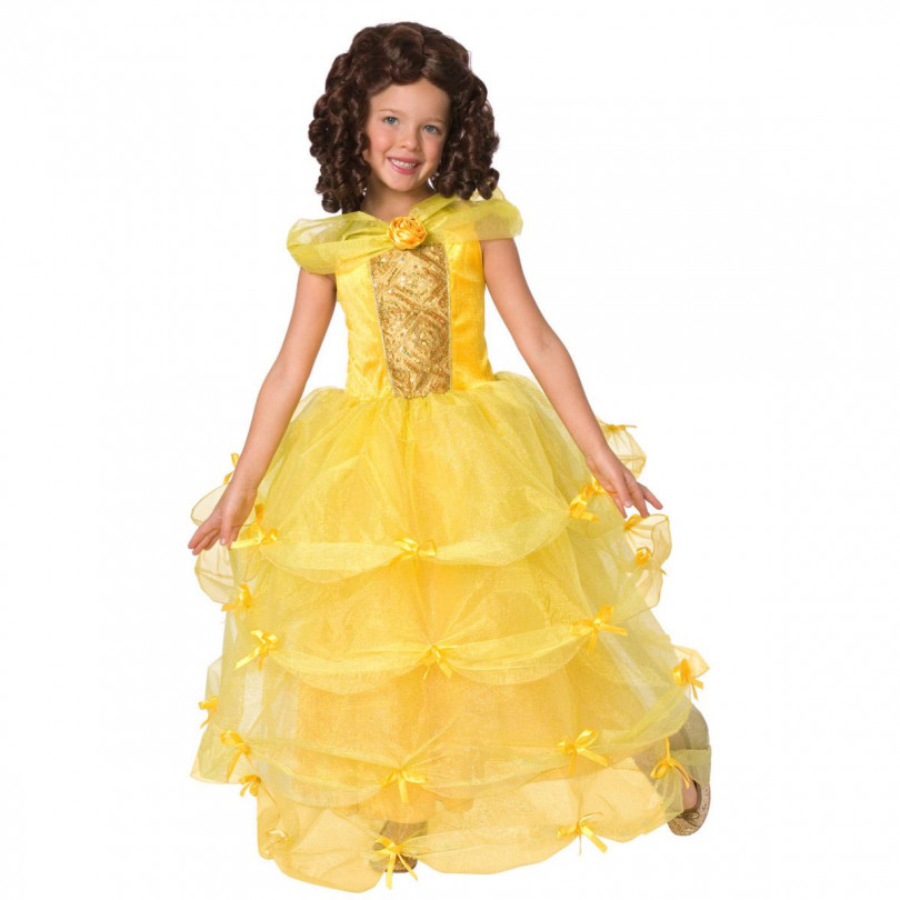Kids Storybook Deluxe Princess Costume - Yellow