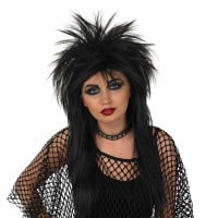 Black Glam Rock Wig