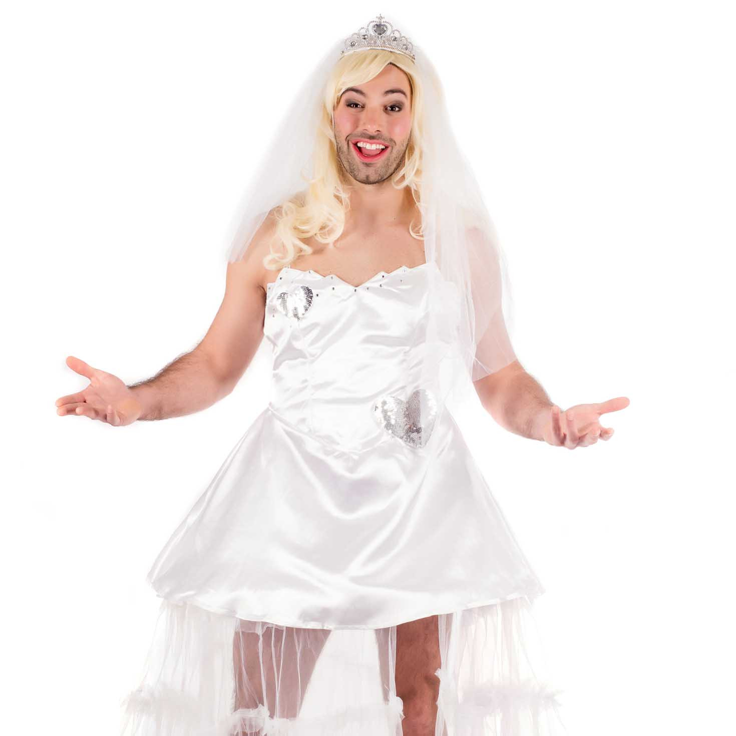 Zombie Bride Costume | Ladies Fancy Dress - PartyWorld