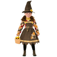 Kids Sunflower Scarecrow Toddler Costume