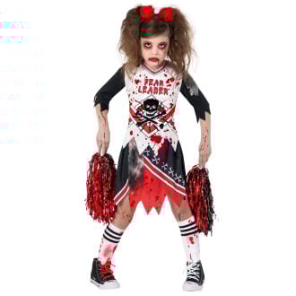 Kids Zombie Cheerleader Costume