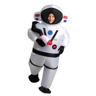 Kids Astronaut With Soundchip Inflatable Costume