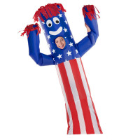 Kids Inflatable Wavy Arm Guy USA Costume