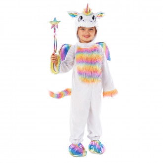 Kids Rainbow Unicorn Onesie Costume