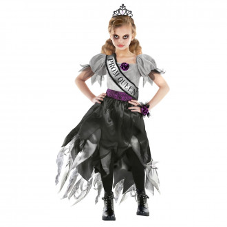 Kids Spooky Prom Queen Costume
