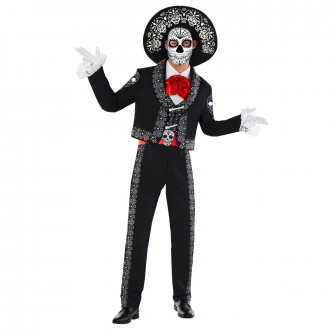 Mens Day of the Dead Señor Suit Costume