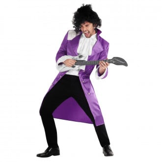 Mens Purple Prince of Pop Costume