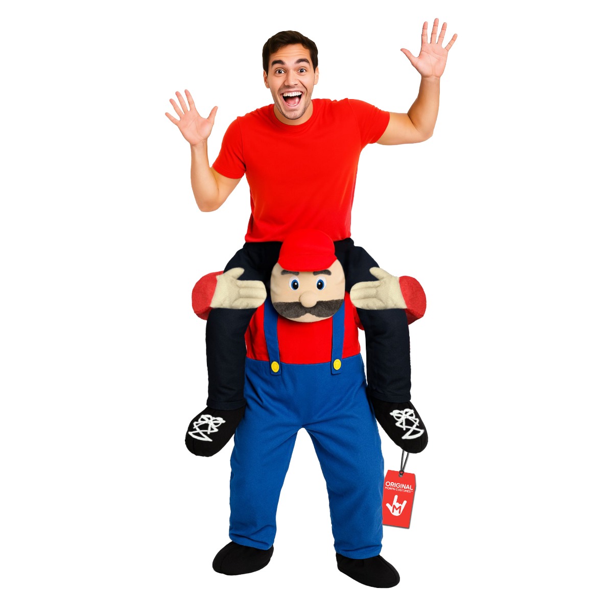 Red Plumber Piggyback