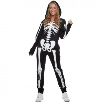 Womens Skeleton Onesie Costume