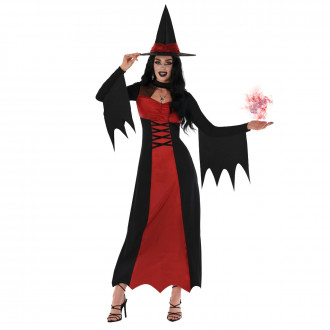 Womens Wicked Witch Costume Red