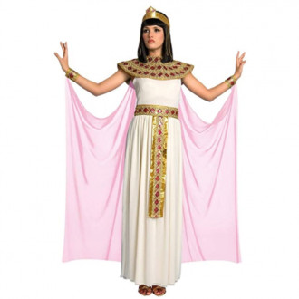 Womens Pink Cleopatra Egyptian Queen Costume