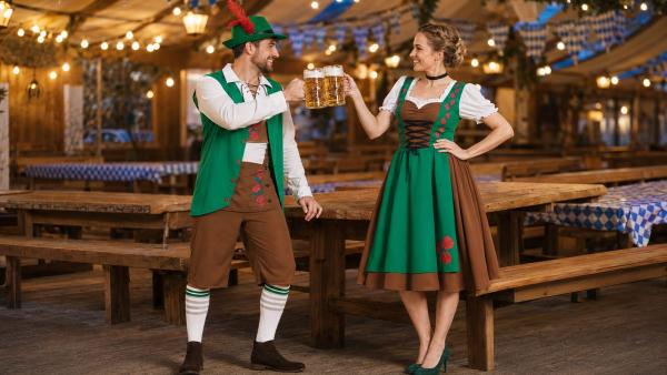 Best Oktoberfest Costume for Men and Women: Authentic Lederhosen and Dirndl, Not Novelty Knock-Offs