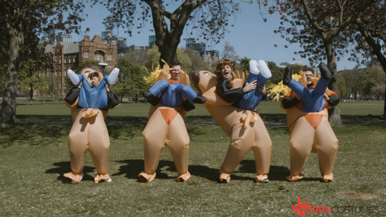 NEW INFLATABLE COSTUMES