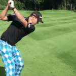 Kevin Pietersen loves his crazy golf pants!