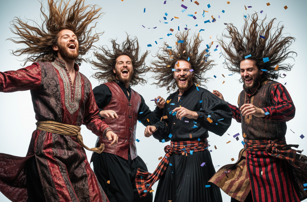 Costumes For Guys With Long Hair: Make Your Mane Shine