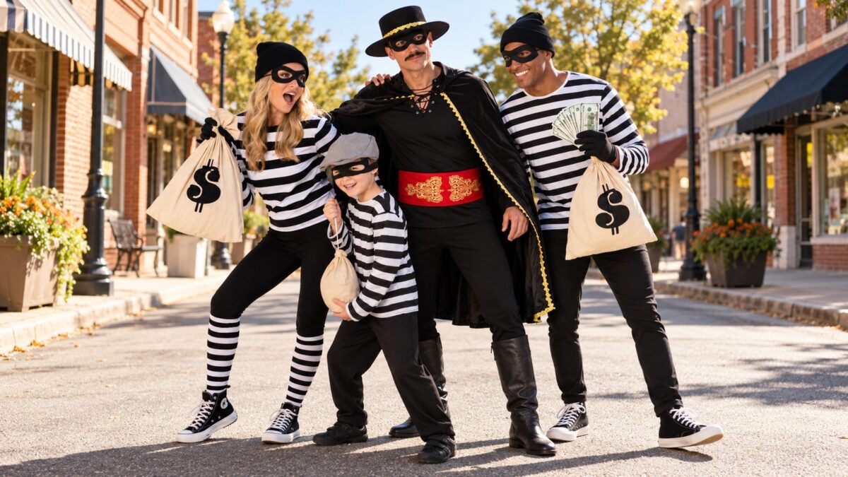 Bandit Halloween Costume Ideas: 4 Ready-Made Picks for Women, Men and Kids