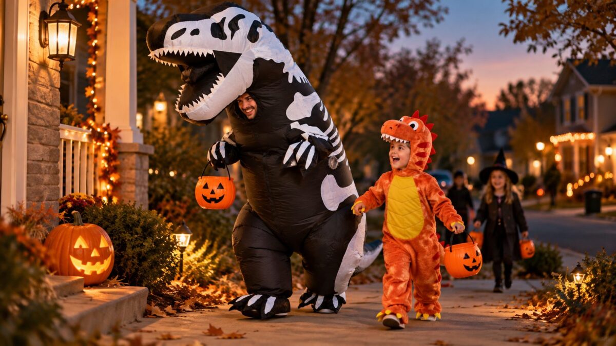Best Inflatable Dinosaur Costume Picks: Toddler, Kid, and Adult Fit