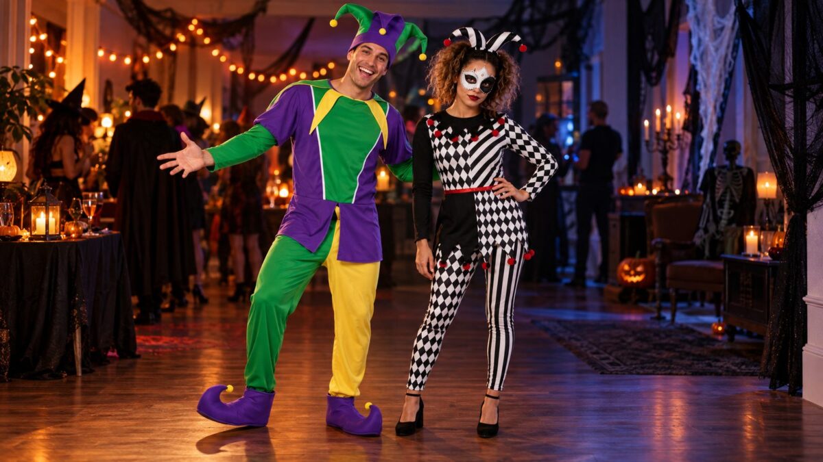 Best Jester and Harlequin Costumes: Classic Court Look or Creepy Halloween Jester
