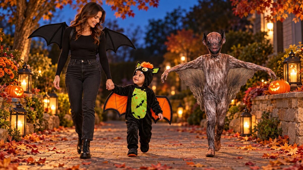 Bat Costume Ideas for Women, Girls, and Kids: Wings, Ears, and What to Wear