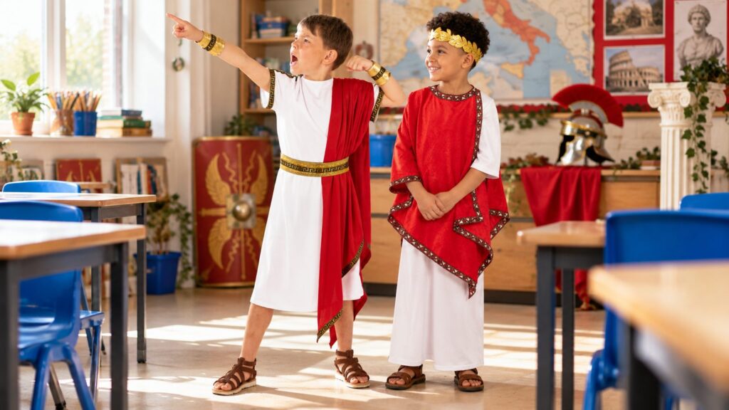 Best Roman and Toga Fancy Dress: School Days to Toga Parties
