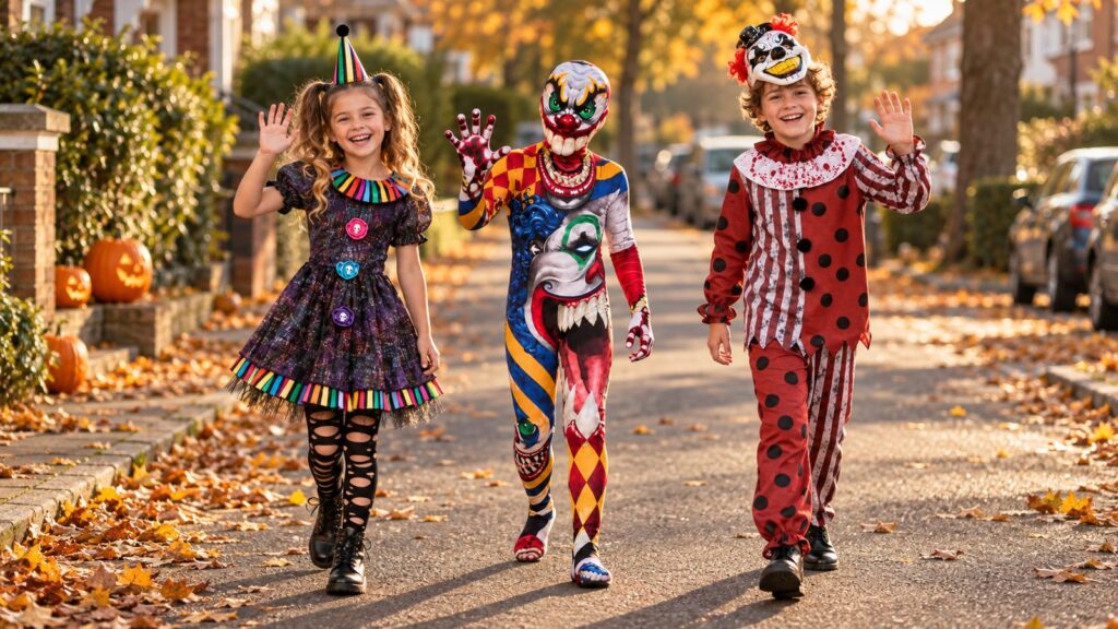 Kids Clown Costumes: Three Picks by Scare Level, Sized for Ages 3 to 14